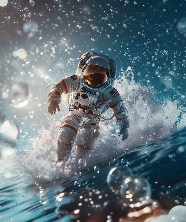 Spaceman Rectangle 128