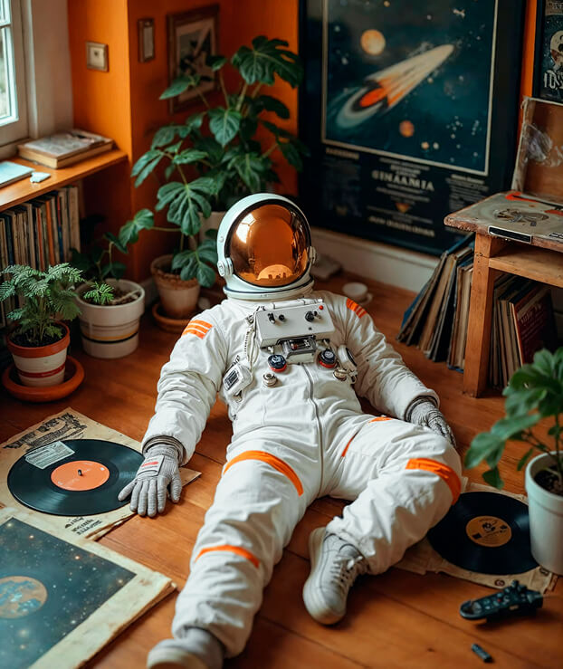 Spaceman Rectangle 133